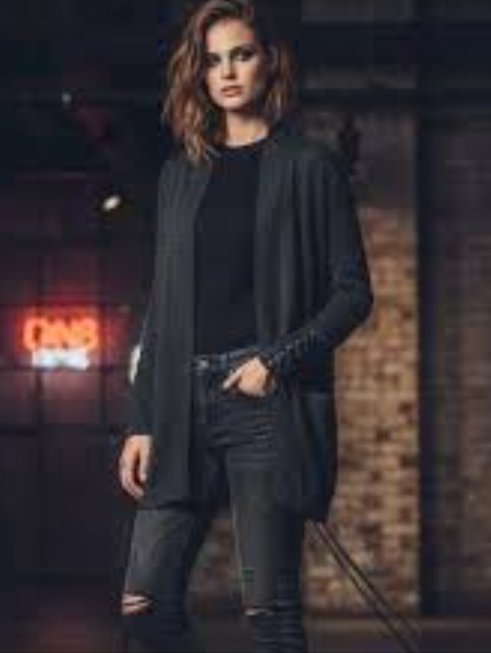 The Kooples Cashmere Wool Blend Cardigan